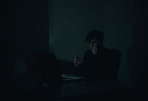 how to report active online blackmail threats