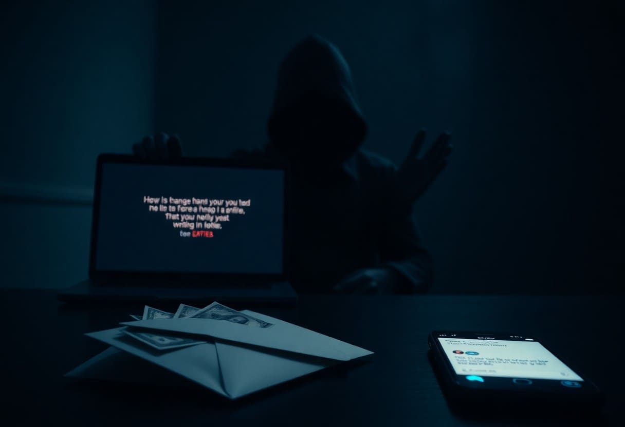 report financial extortion online